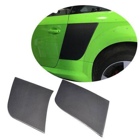 Audi TT TTS TTRS MK3 8S 2015-2018 Side Blades Fender Vent Cover Carbon Fiber-Ahacarbon