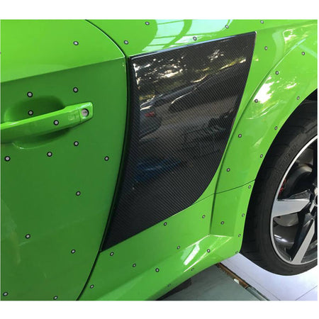Audi TT TTS TTRS MK3 8S 2015-2018 Side Blades Fender Vent Cover Carbon Fiber-Ahacarbon