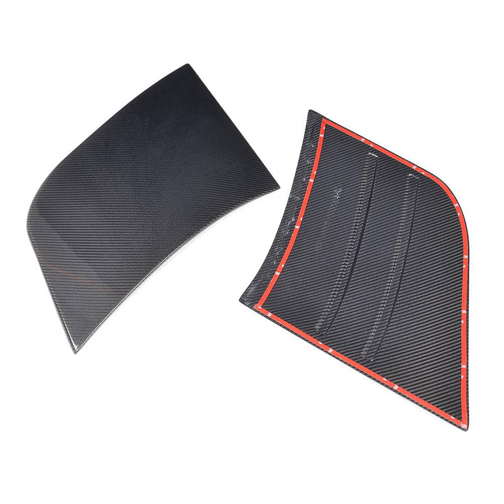 Audi TT TTS TTRS MK3 8S 2015-2018 Side Blades Fender Vent Cover Carbon Fiber-Ahacarbon