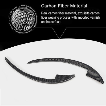 Ferrari 458 Italia Spider 2011-2013 Front Bumper Vents Carbon Fiber-Ahacarbon