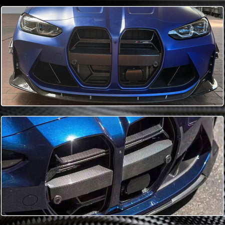 BMW G80 M3 G82 G83 M4 2021+ Front Grille Dry Carbon Fiber-Ahacarbon