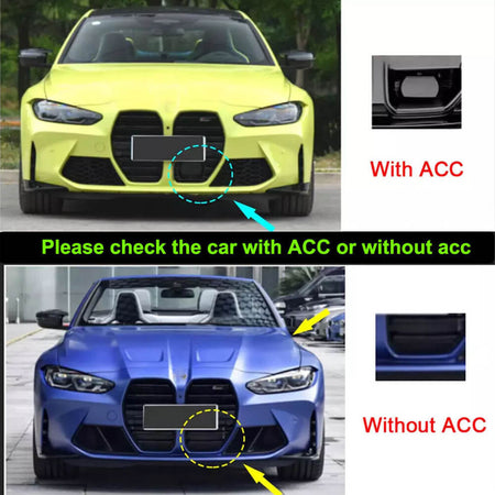 BMW G80 M3 G82 G83 M4 2021+ Front Grille Dry Carbon Fiber-Ahacarbon
