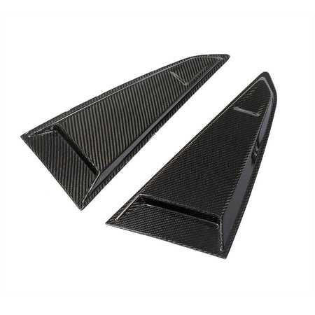 Audi TT TTS TTRS Mk3 8S 2015-2019 Quarter Window Air Scoops Fender Vents Dry Carbon Fiber-Ahacarbon