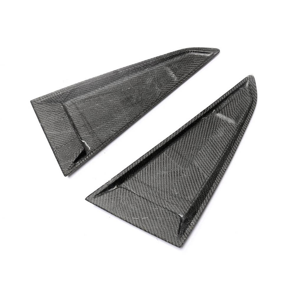 Audi TT TTS TTRS Mk3 8S 2015-2019 Quarter Window Air Scoops Fender Vents Dry Carbon Fiber-Ahacarbon