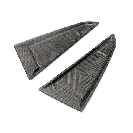 Audi TT TTS TTRS Mk3 8S 2015-2019 Quarter Window Air Scoops Fender Vents Dry Carbon Fiber-Ahacarbon