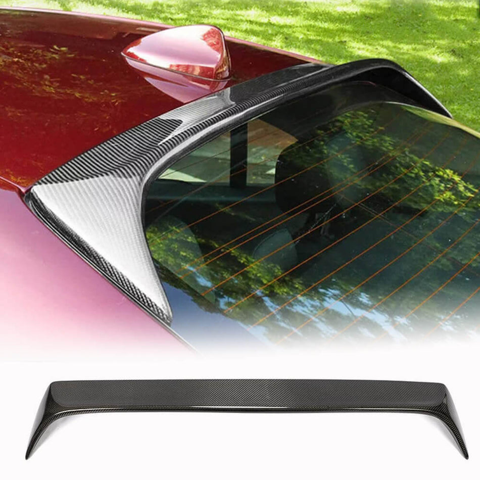 Alfa Romeo Giulia 952 2017-2022 Rear Roof Spoiler Carbon Fiber-Ahacarbon