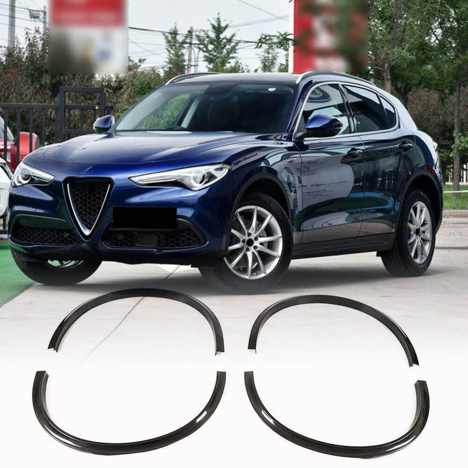 Alfa Romeo Stelvio 2017-2022 Wheel Arch Fender Carbon Fiber/FRP-Ahacarbon
