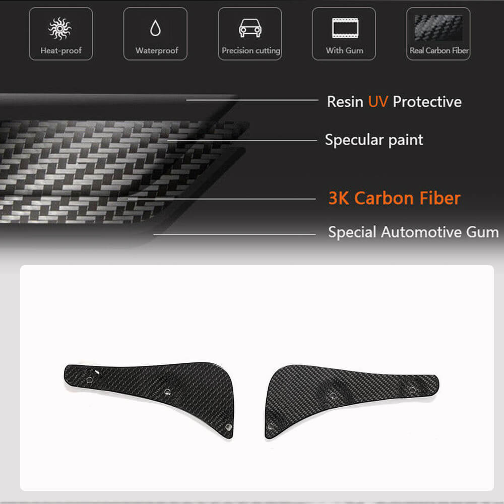 BMW F80 M3 F82 F83 M4 2014-2020 Fenders Flares Mudguards Carbon Fiber-Ahacarbon