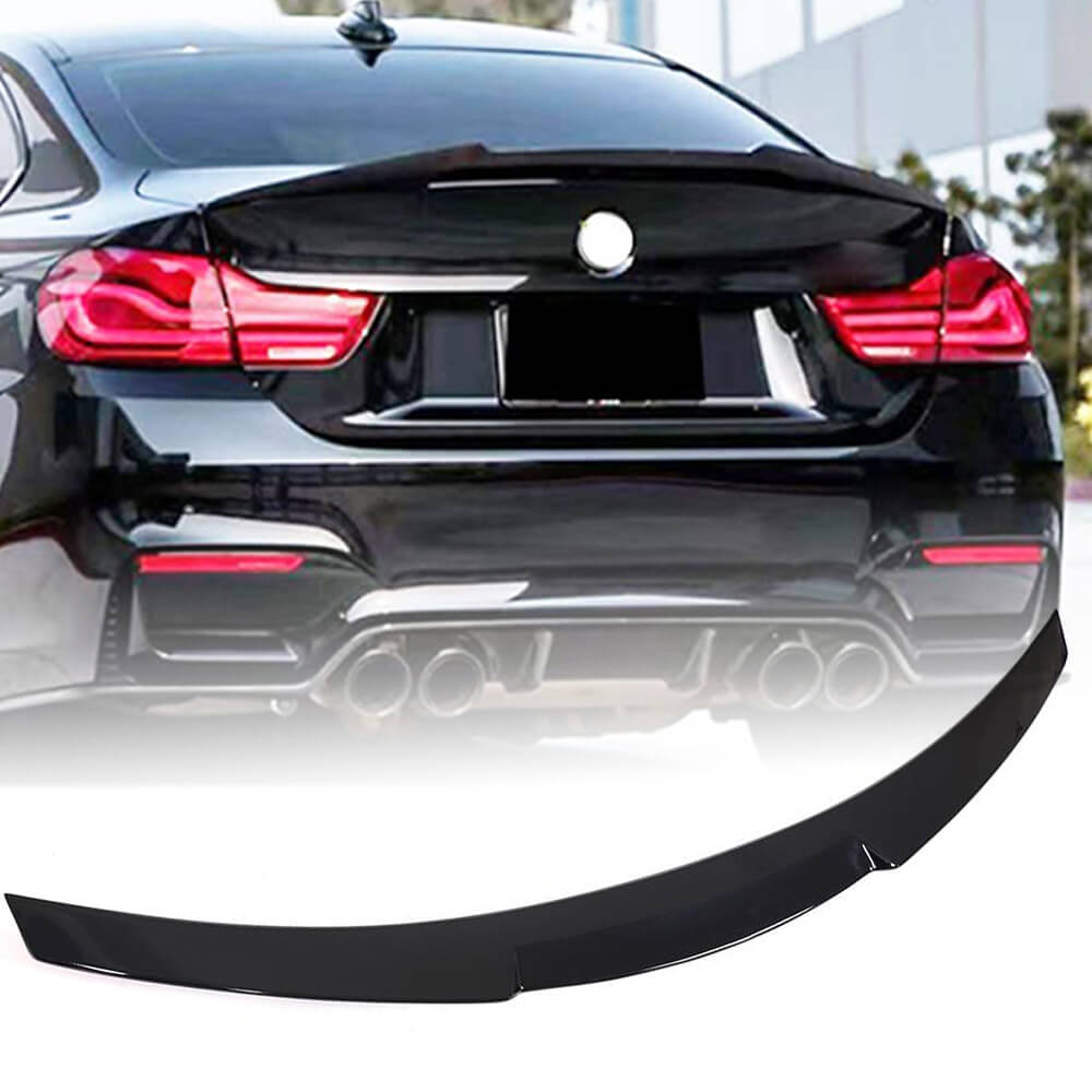 BMW F82 M4 Coupe 2015-2020 Rear Trunk Spoiler Carbon Fiber/FRP-Ahacarbon