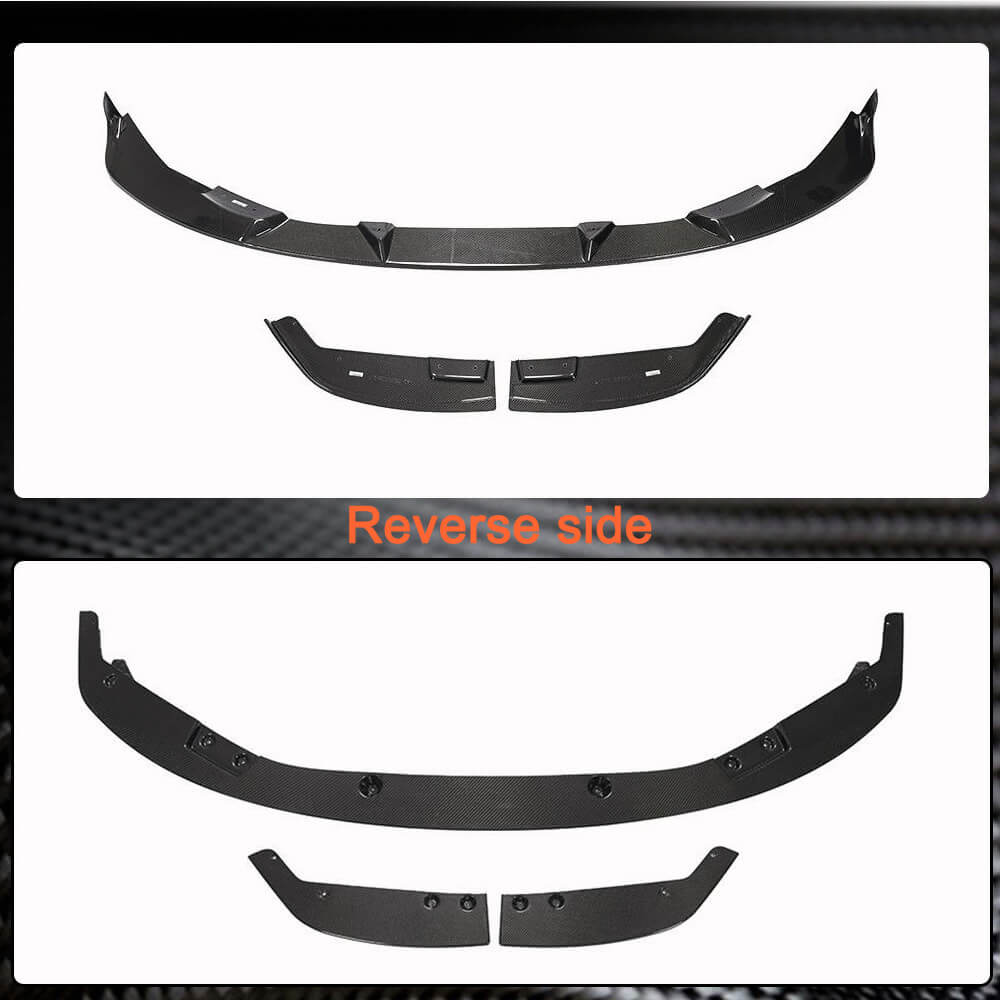 BMW G80 M3 G82 G83 M4 2021UP Front Bumper Lip Carbon Fiber-Ahacarbon