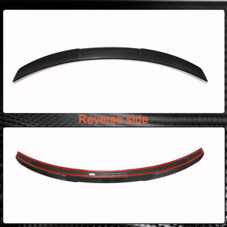 BMW I4 G26 2021UP Rear Trunk Spoiler Carbon Fiber-Ahacarbon