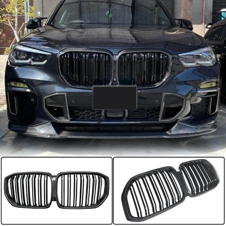 BMW X5 G05 Sport Utility 2019-2022 Front Grille Carbon Fiber-Ahacarbon
