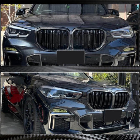 BMW X5 G05 Sport Utility 2019-2022 Front Grille Carbon Fiber-Ahacarbon