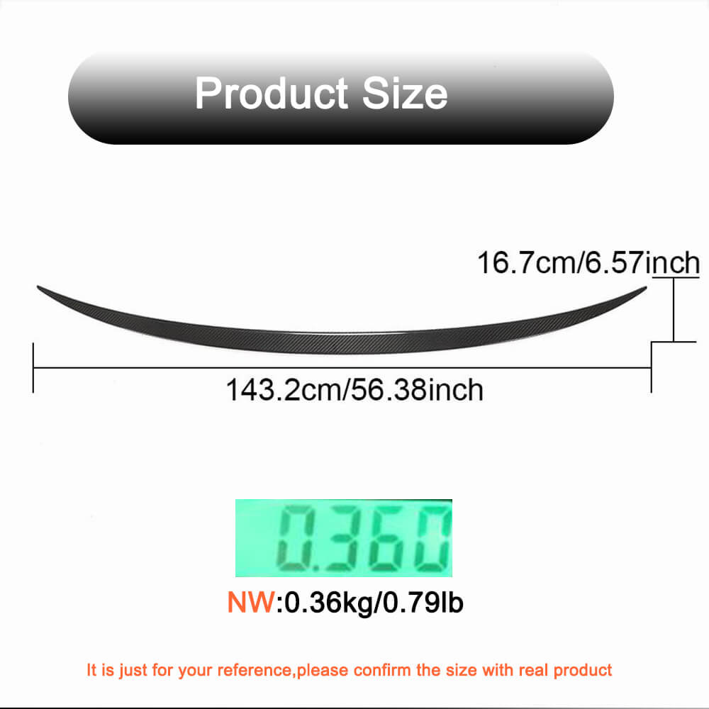 Bentley Bentayga Sport Utility 2016-2019 Rear Trunk Spoiler Dry Carbon Fiber-Ahacarbon