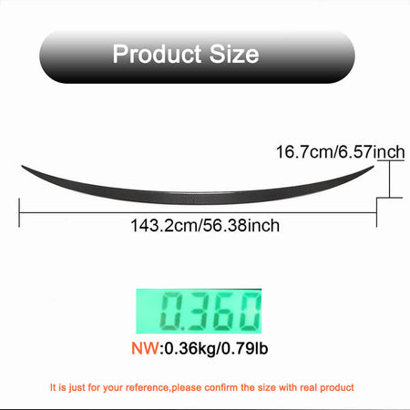 Bentley Bentayga Sport Utility 2016-2019 Rear Trunk Spoiler Dry Carbon Fiber-Ahacarbon