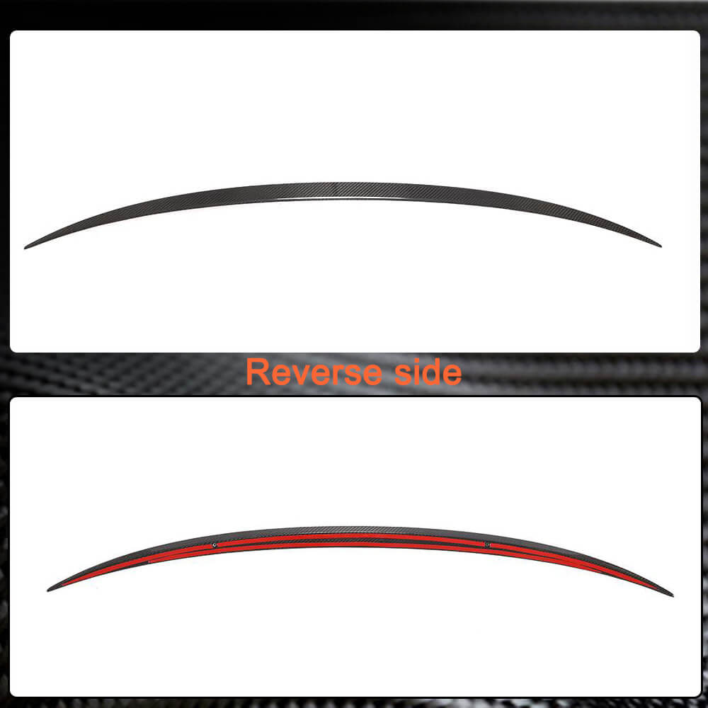 Bentley Bentayga Sport Utility 2016-2019 Rear Trunk Spoiler Dry Carbon Fiber-Ahacarbon