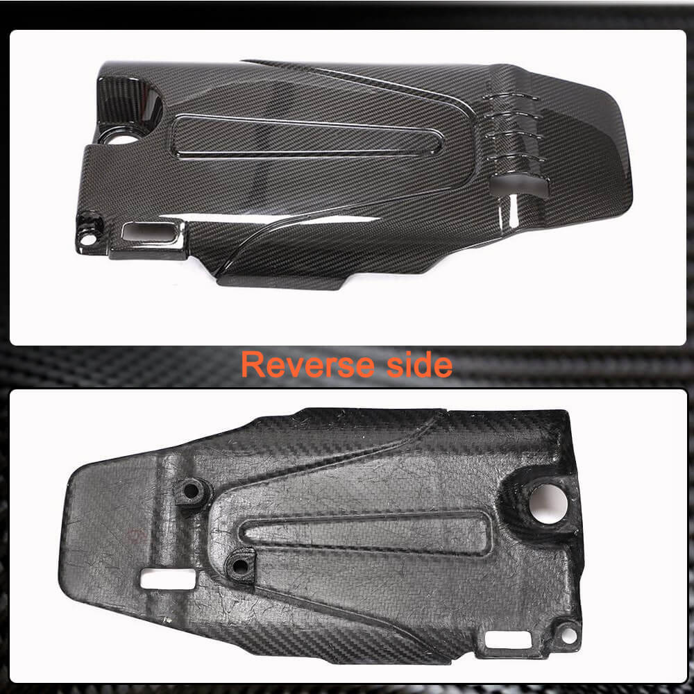 Honda Civic 10th 2016-2021 Engine Cover Trim Dry Carbon Fiber-Ahacarbon