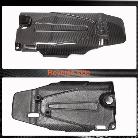 Honda Civic 10th 2016-2021 Engine Cover Trim Dry Carbon Fiber-Ahacarbon