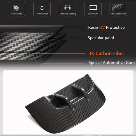 Kia Stinger 2018-2023 Side Air Fender Vent Carbon Fiber-Ahacarbon