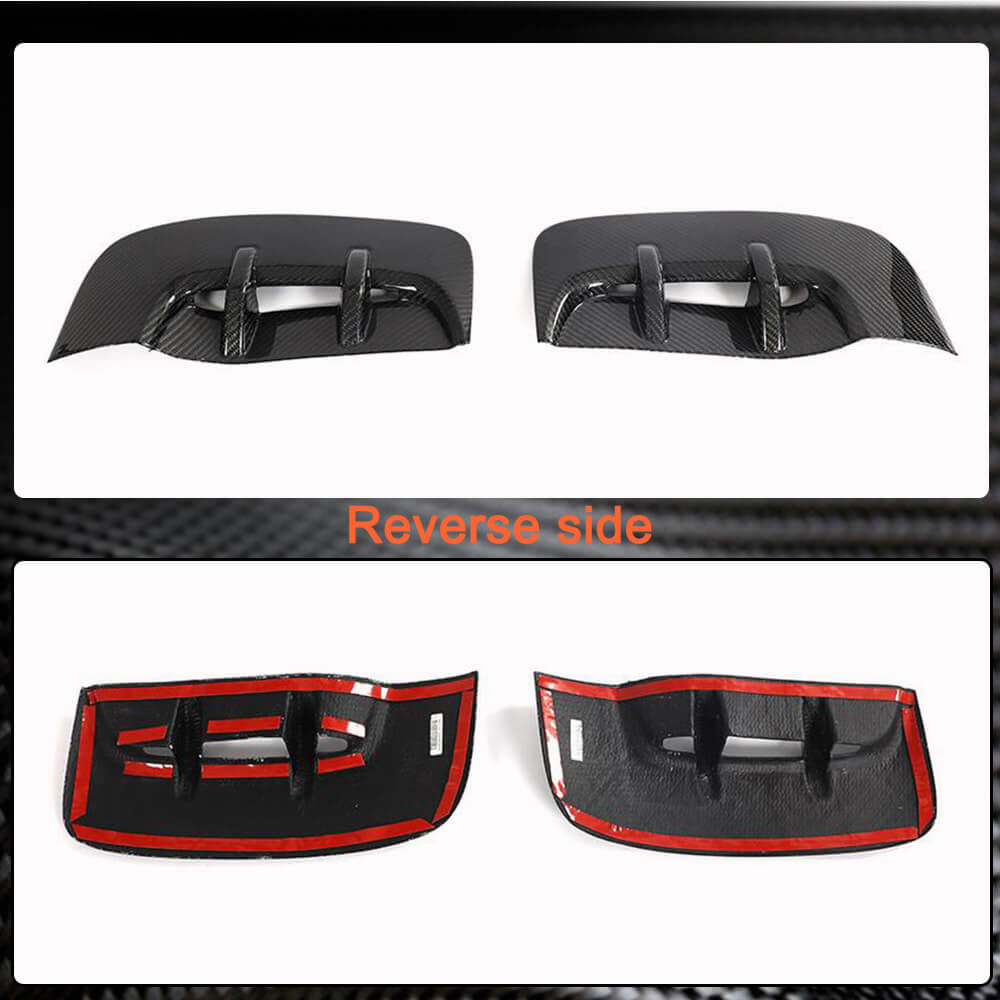 Kia Stinger 2018-2023 Side Air Fender Vent Carbon Fiber-Ahacarbon