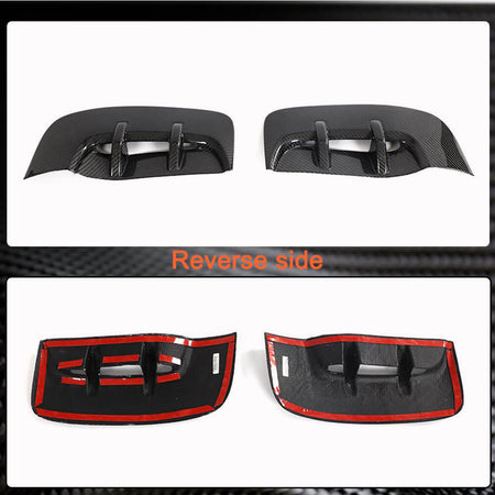 Kia Stinger 2018-2023 Side Air Fender Vent Carbon Fiber-Ahacarbon