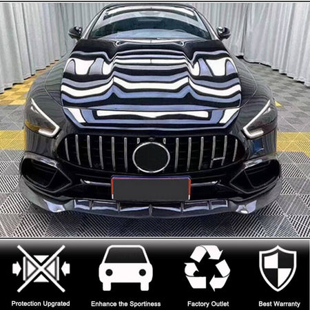 Mercedes Benz AMG GT GT43 GT50 GT53 2019-2022 Fog Lamp Covers Carbon Fiber-Ahacarbon
