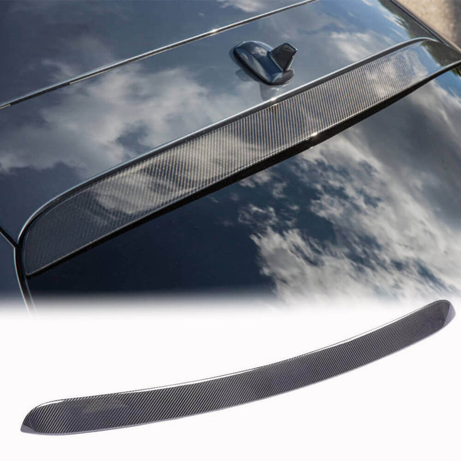 Mercedes Benz GLE Class C292 2015-2019 Rear Roof Spoiler Carbon Fiber-Ahacarbon