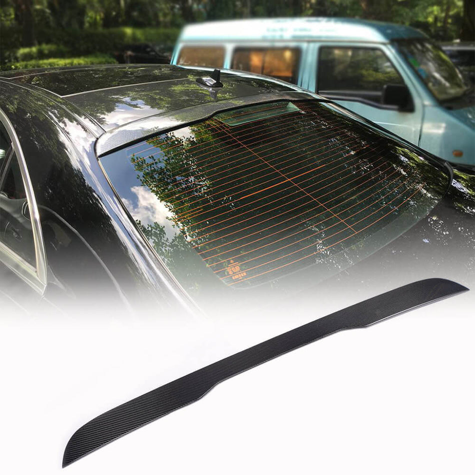 Mercedes Benz S Class W222 2014-2020 Rear Roof Spoiler Carbon Fiber/FRP-Ahacarbon