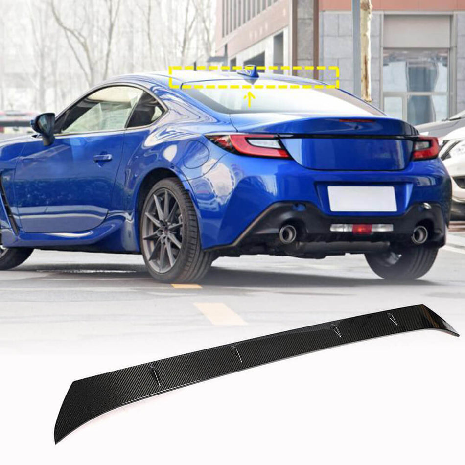 Subaru BRZ 2021-2023 Rear Trunk Spoiler Carbon Fiber-Ahacarbon