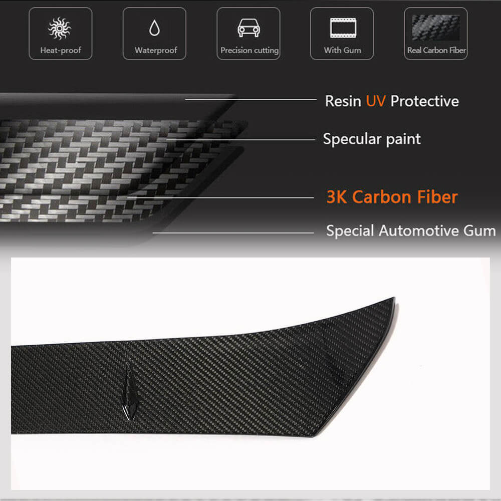 Subaru BRZ 2021-2023 Rear Trunk Spoiler Carbon Fiber-Ahacarbon