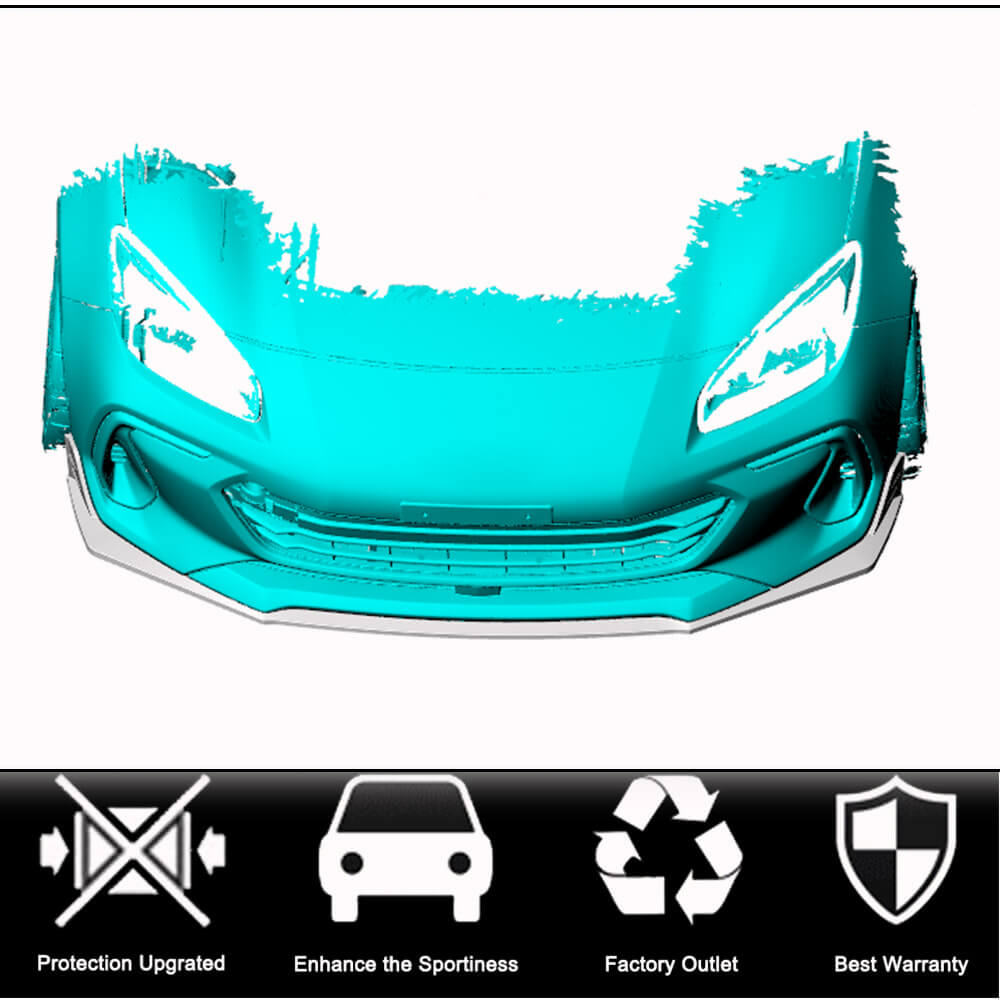 Subaru BRZ Coupe 2022-2023 Front Bumper Lip Carbon Fiber-Ahacarbon