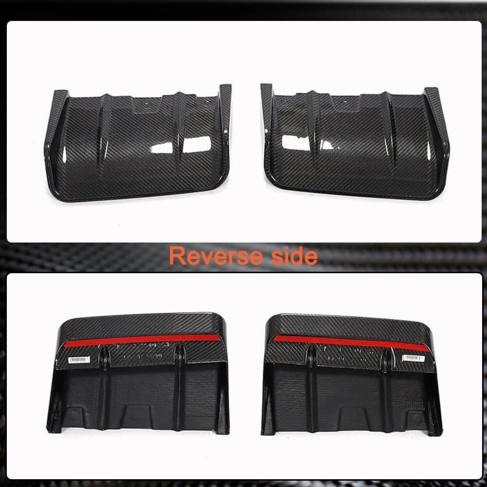 Subaru BRZ Coupe 2022-2023 Rear Bumper Diffuser Carbon Fiber-Ahacarbon
