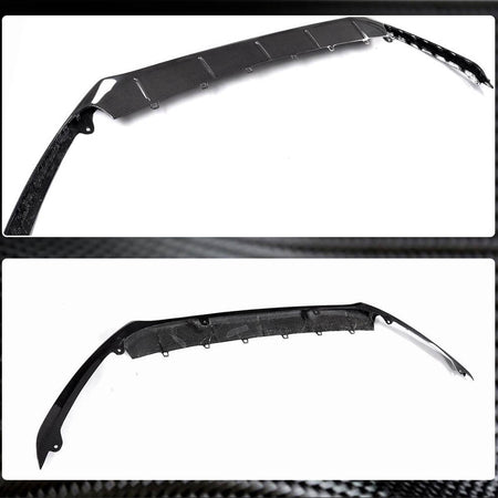 Ford Focus RS Facelift 2016-2018 Front Bumper Lip Carbon Fiber-Ahacarbon