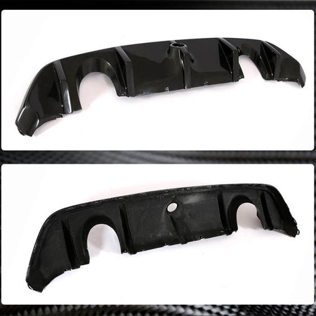 Ford Focus RS 2016-2018 Rear Bumper Diffuser Carbon Fiber-Ahacarbon