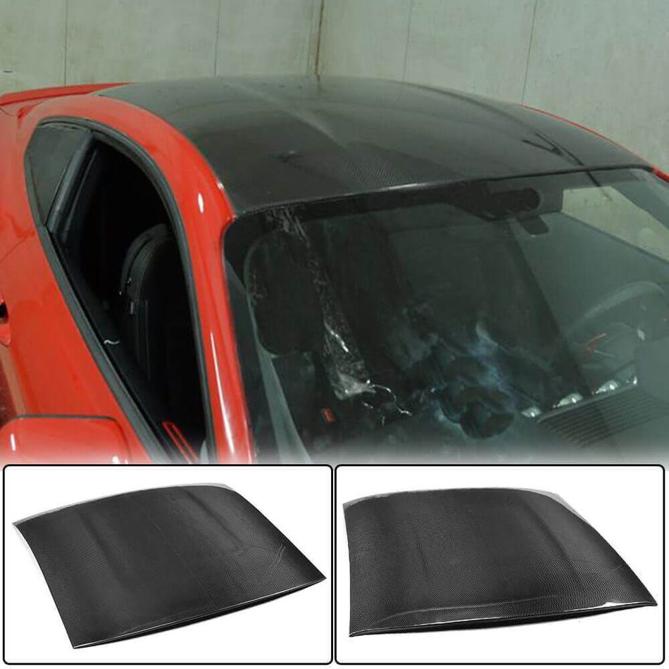 Ford Mustang V6 V8 GT Shelby GT350R Coupe 2015-2022 Car Roof Cover Carbon Fiber-Ahacarbon