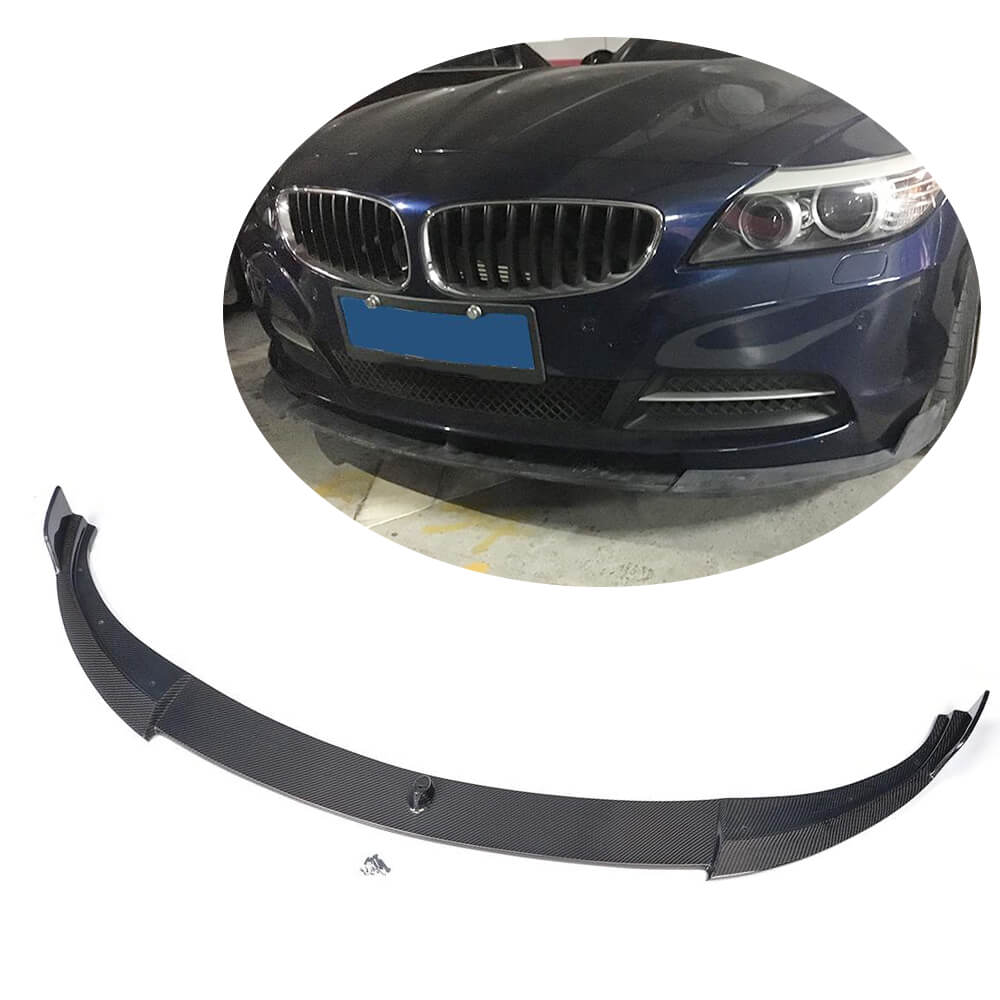 BMW Z4 E89 Pre-facelift 2009-2013 Front Bumper Lip Carbon Fiber-Ahacarbon