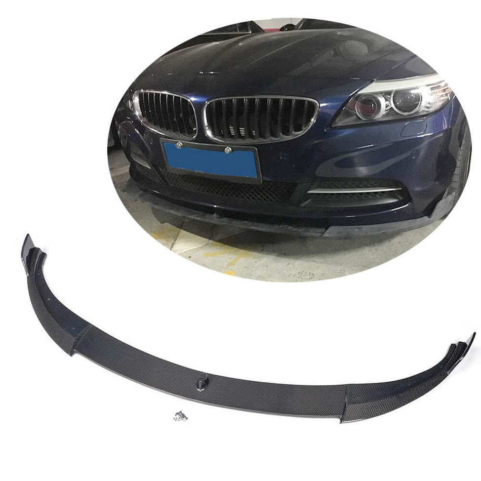 BMW Z4 E89 Pre-facelift 2009-2013 Front Bumper Lip Carbon Fiber-Ahacarbon