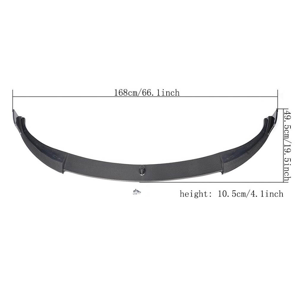 BMW Z4 E89 Pre-facelift 2009-2013 Front Bumper Lip Carbon Fiber-Ahacarbon