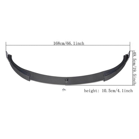 BMW Z4 E89 Pre-facelift 2009-2013 Front Bumper Lip Carbon Fiber-Ahacarbon