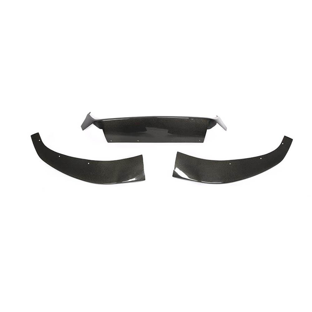 BMW 5 Series G30 Base 2017-2020 Front Bumper Lip Carbon Fiber-Ahacarbon