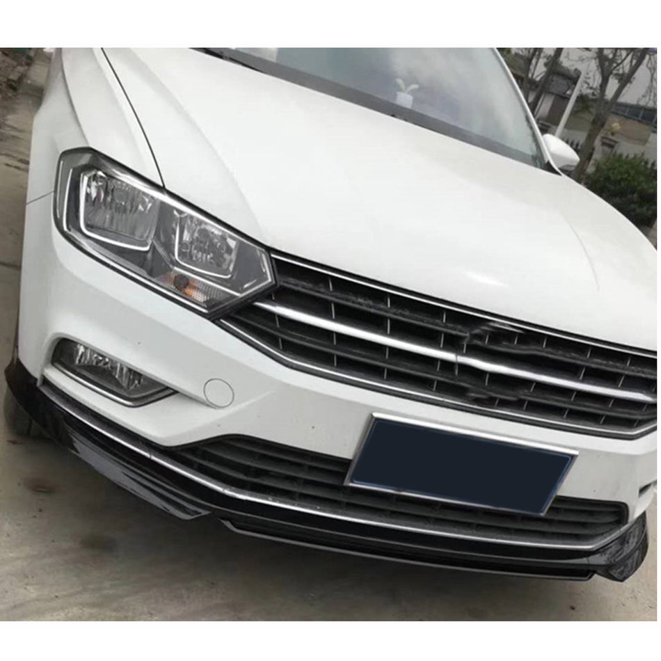 Volkswagen VW Golf 7.5 MK7.5 Standard 2017-2020 Front Bumper Lip Carbon Fiber-Ahacarbon