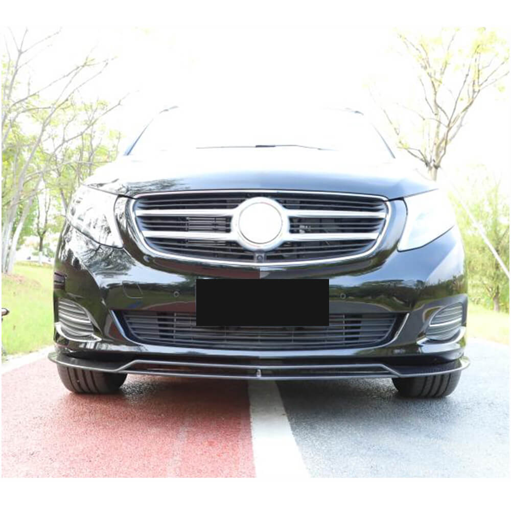 Mercedes Benz W447 Vito 2016-2019 Front Bumper Lip Carbon Fiber-Ahacarbon