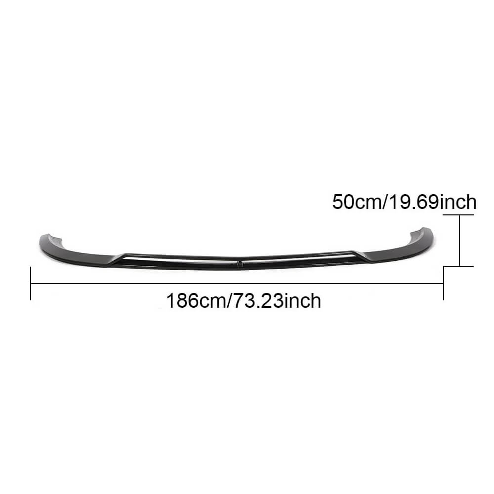 Mercedes Benz W447 Vito 2016-2019 Front Bumper Lip Carbon Fiber-Ahacarbon
