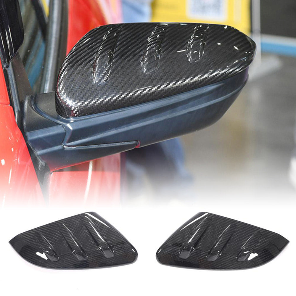 Honda Civic 10th 2016-2021 Mirror Covers Replacment Style Carbon Fiber-Ahacarbon