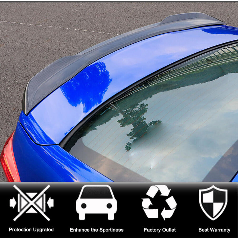 Honda Civic 11th 2022-2023 Rear Trunk Spoiler Carbon Fiber-Ahacarbon