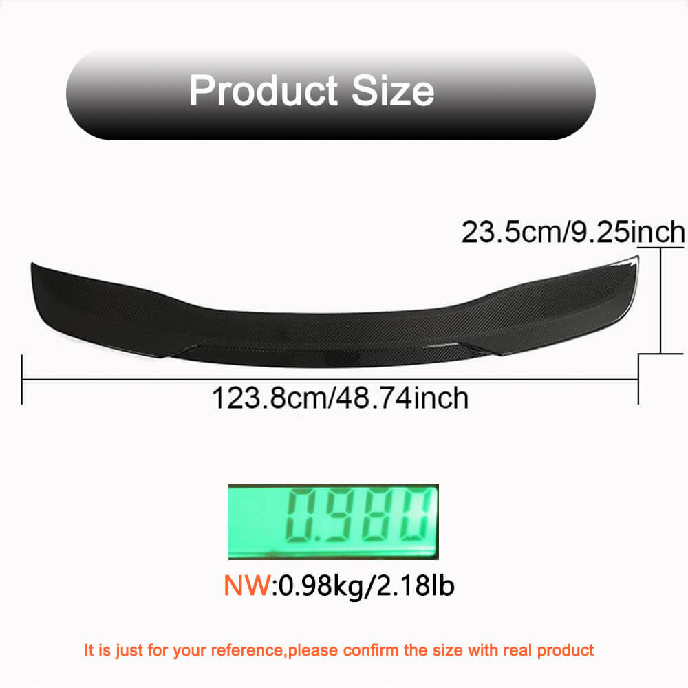 Honda Civic 11th 2022-2023 Rear Trunk Spoiler Carbon Fiber-Ahacarbon