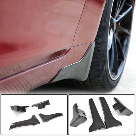 Infiniti Q50 2014-2017 Side Mudguard Mudflaps Carbon Fiber-Ahacarbon
