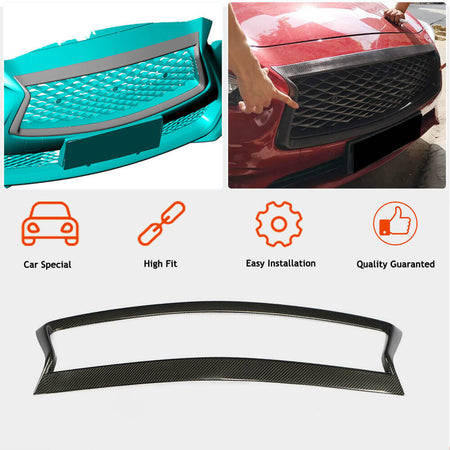 Infiniti Q50 Sedan 2018-2022 Front Grille Carbon Fiber-Ahacarbon
