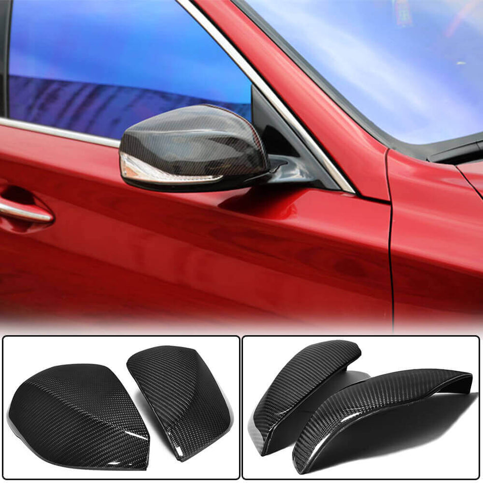 Infiniti Q50 Q50S Q60 Q60S 2014-2022 Mirror Covers Carbon Fiber-Ahacarbon