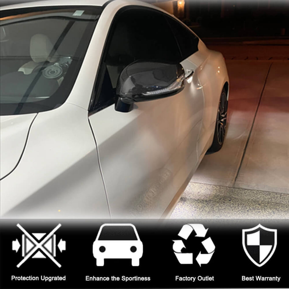 Infiniti Q50 Q50S Q60 Q60S 2014-2022 Mirror Covers Carbon Fiber-Ahacarbon
